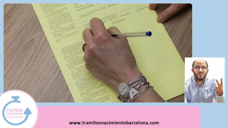 como rellenar papel amarillo registro civil