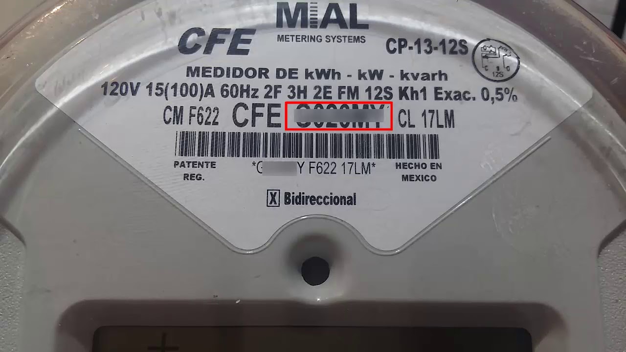 como saber cuál es mi contador de luz