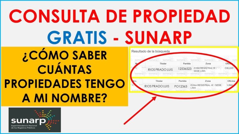 como saber cuantas propiedades tiene una persona