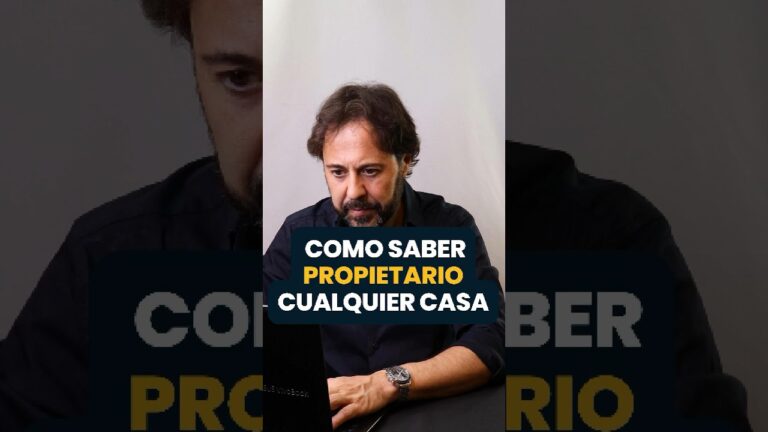como saber de quien es una vivienda