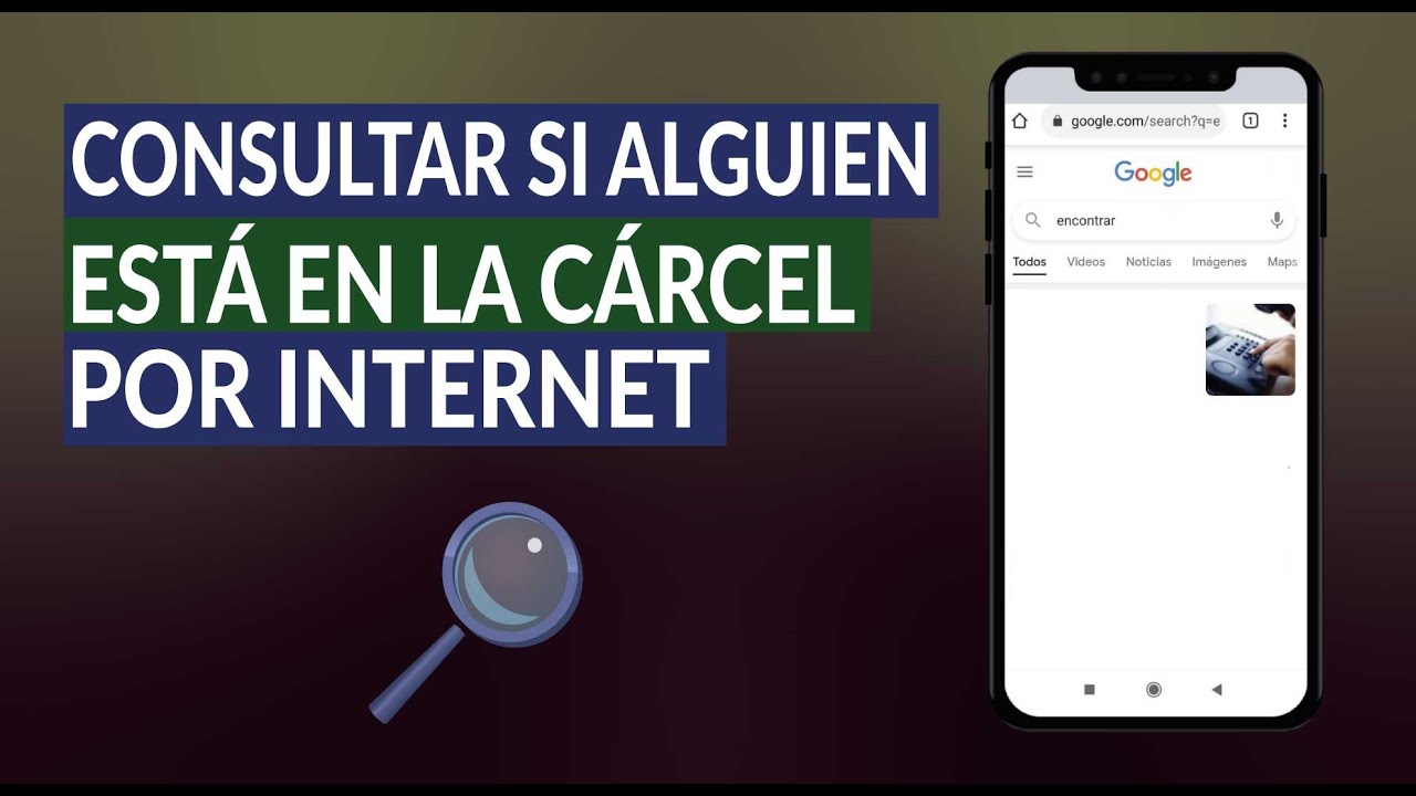 como saber si alguien está en el calabozo