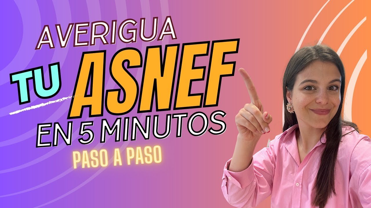 como saber si estás en asnef