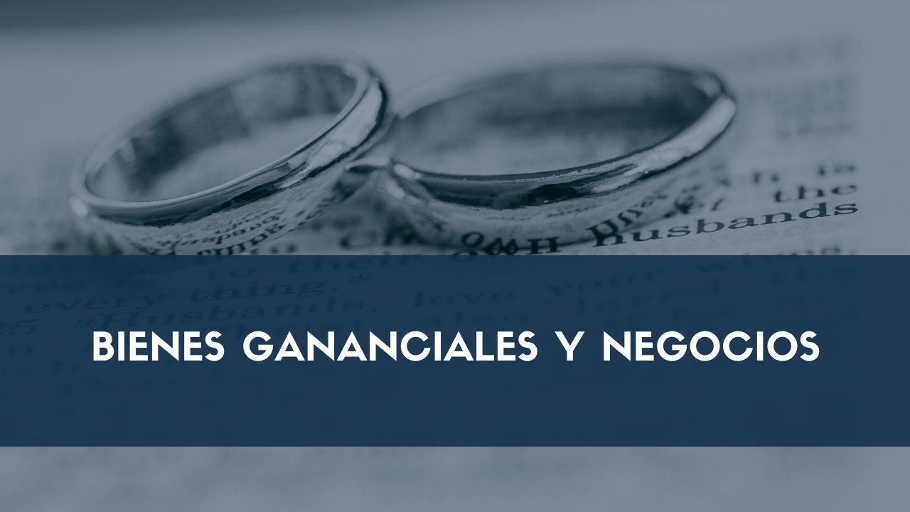 como saber si estoy casado en gananciales