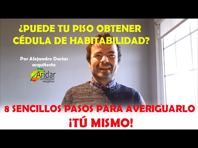 como saber si mi casa tiene cedula de habitabilidad