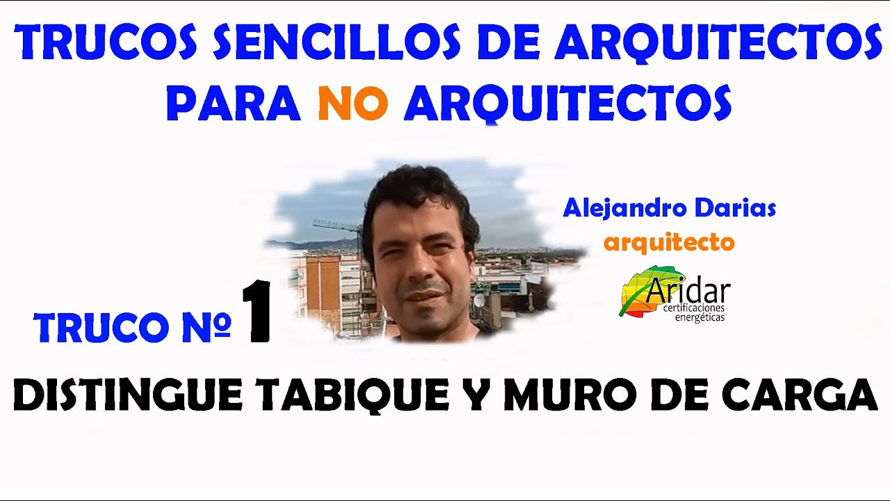 como saber si un muro es de carga