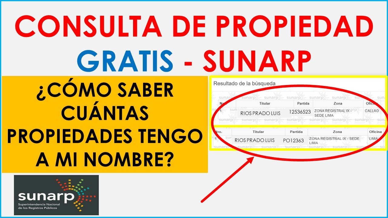 como saber si una casa esta registrada