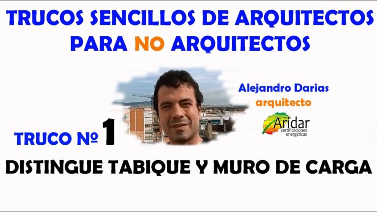 como saber si una pared es maestra