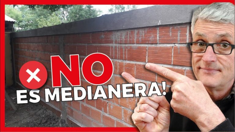 como saber si una pared es medianera