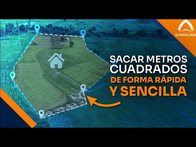 como sacar la superficie de un terreno en metros cuadrados