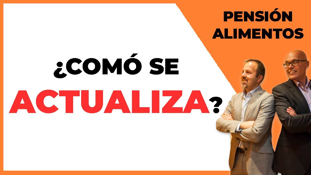 como se actualiza una pension de alimentos