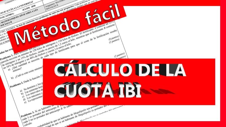 como se calcula el ibi en madrid