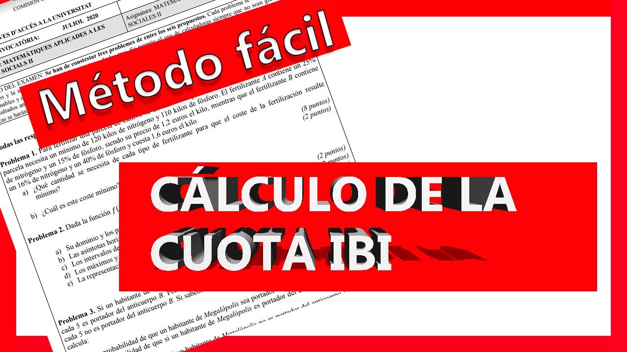 como se calcula el ibi en madrid