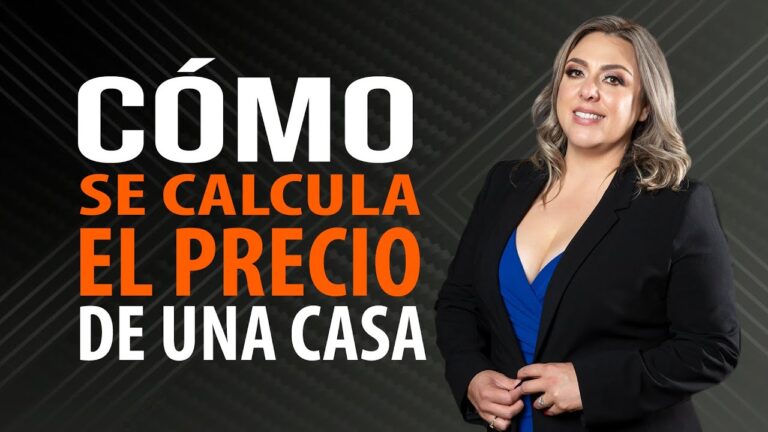 como se calcula el valor de una casa