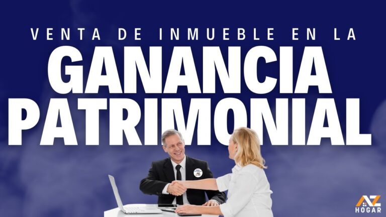 como se calcula la ganancia patrimonial