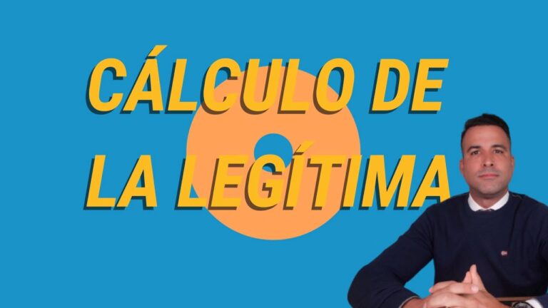 como se calcula la legítima de una vivienda
