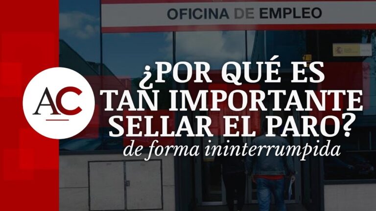 como se cuando tengo que sellar el paro
