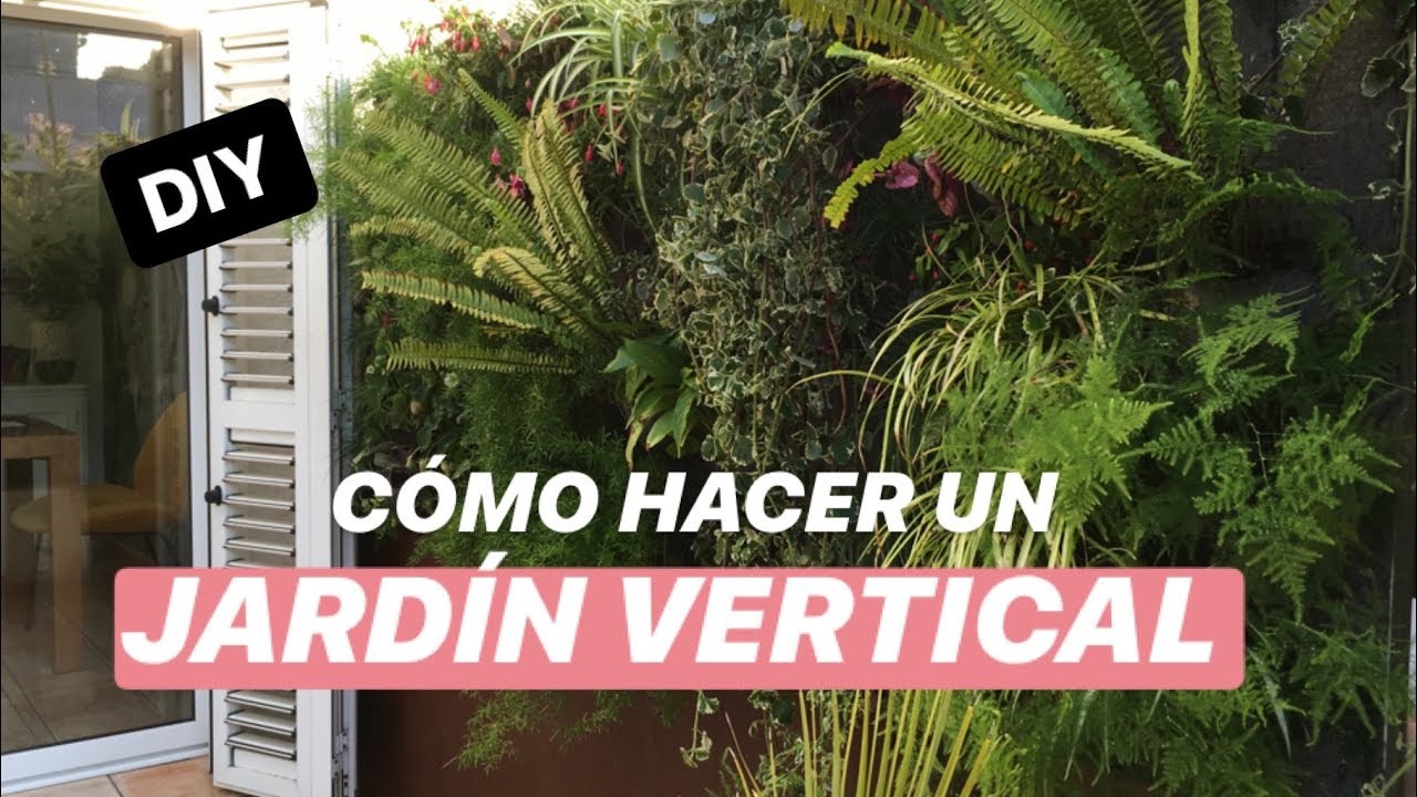 como se elabora un muro verde