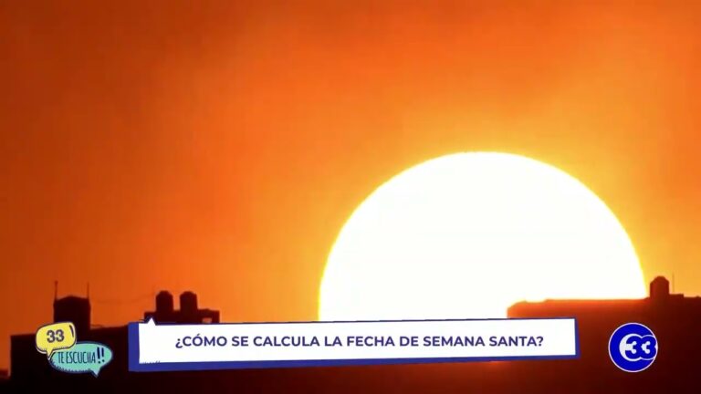 como se fija la semana santa