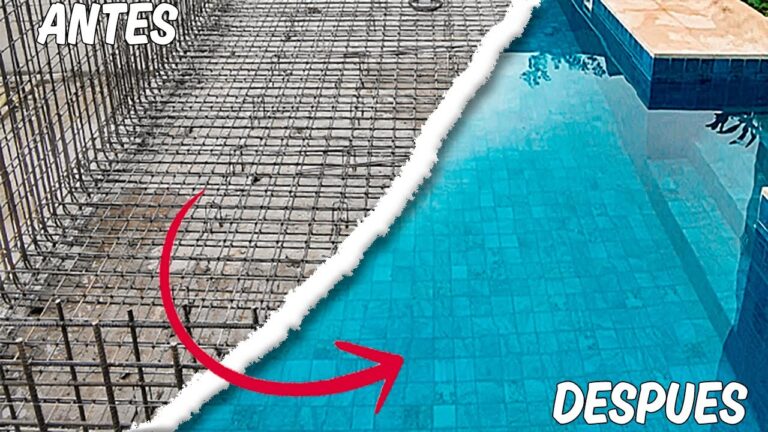 como se hace una piscina de obra
