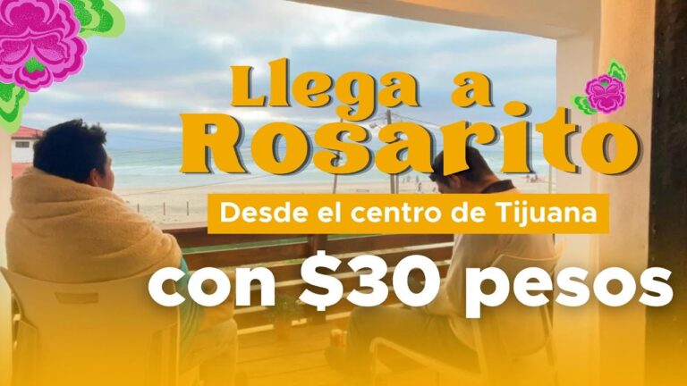 como se marca de tijuana a rosarito
