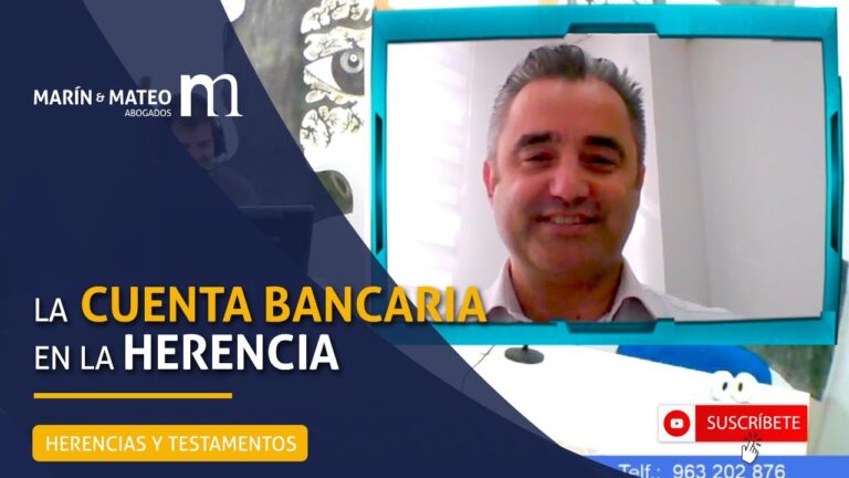 como se reparte el dinero del banco en una herencia