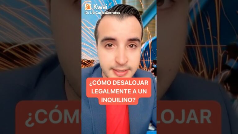 como solicitar una orden de desalojo