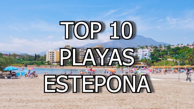 como son las playas de estepona