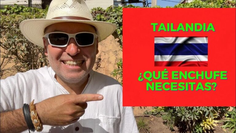 como son los enchufes en tailandia