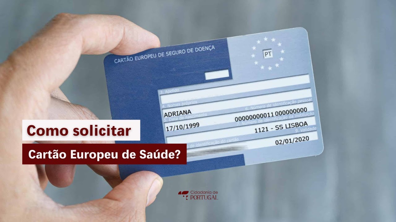 como tirar o cartão europeu de saude