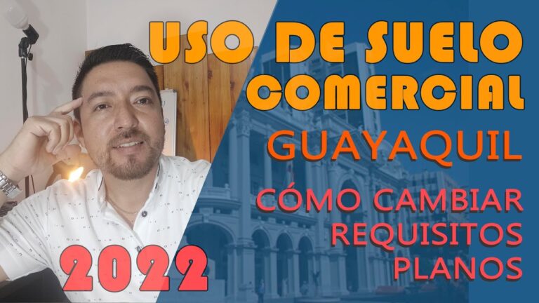 como tramitar uso de suelo comercial