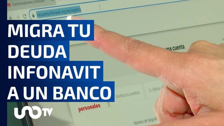 como traspasar mi credito infonavit a un banco