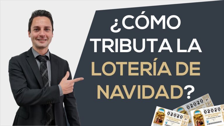 como tributa la loteria de navidad