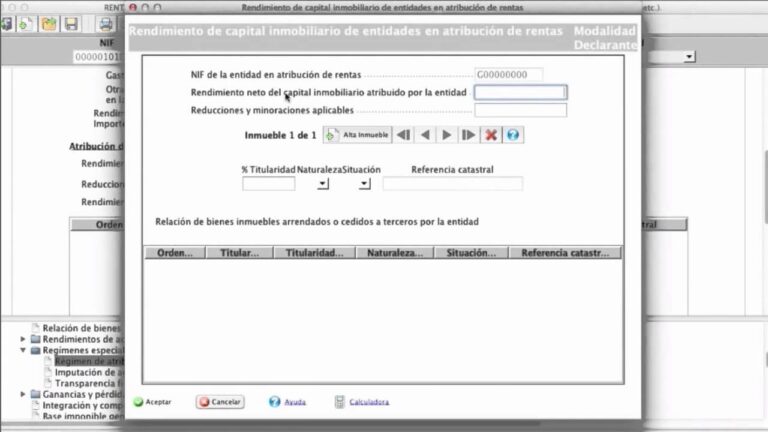 como tributa una comunidad de bienes