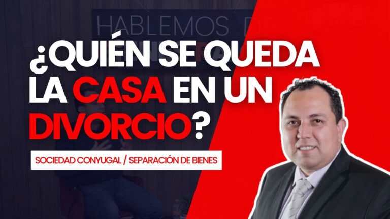 cuando uno se separa como se dividen los bienes