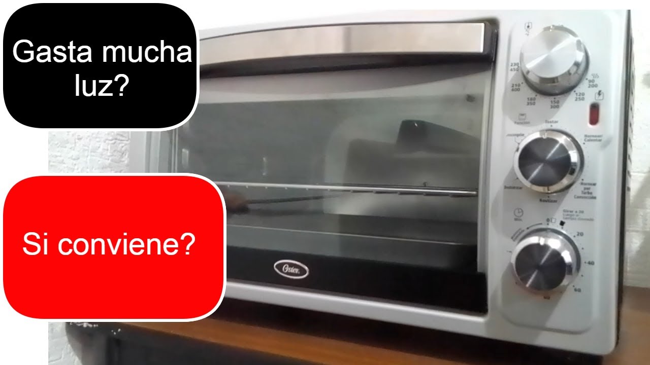cuanto consume un horno de 1500w