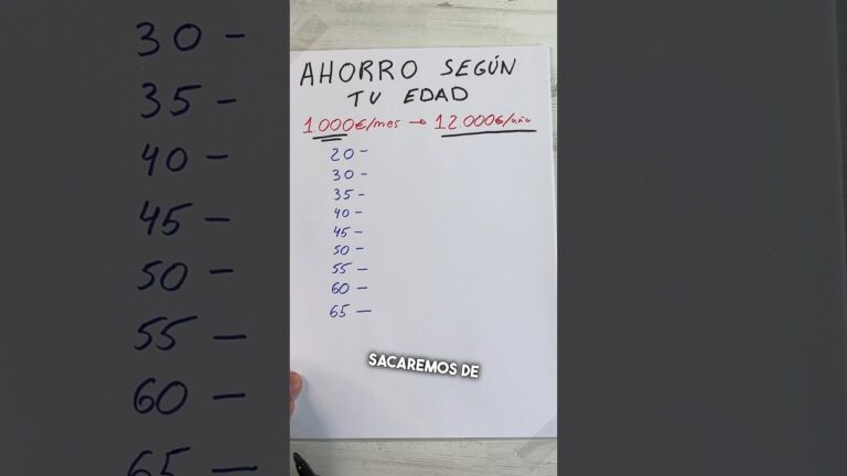cuanto dinero hay que tener ahorrado a los 60 años