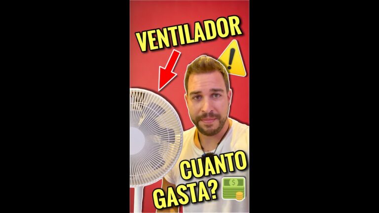 cuanto gasta un ventilador de pie