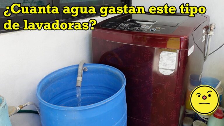 cuanto gasta una lavadora de agua