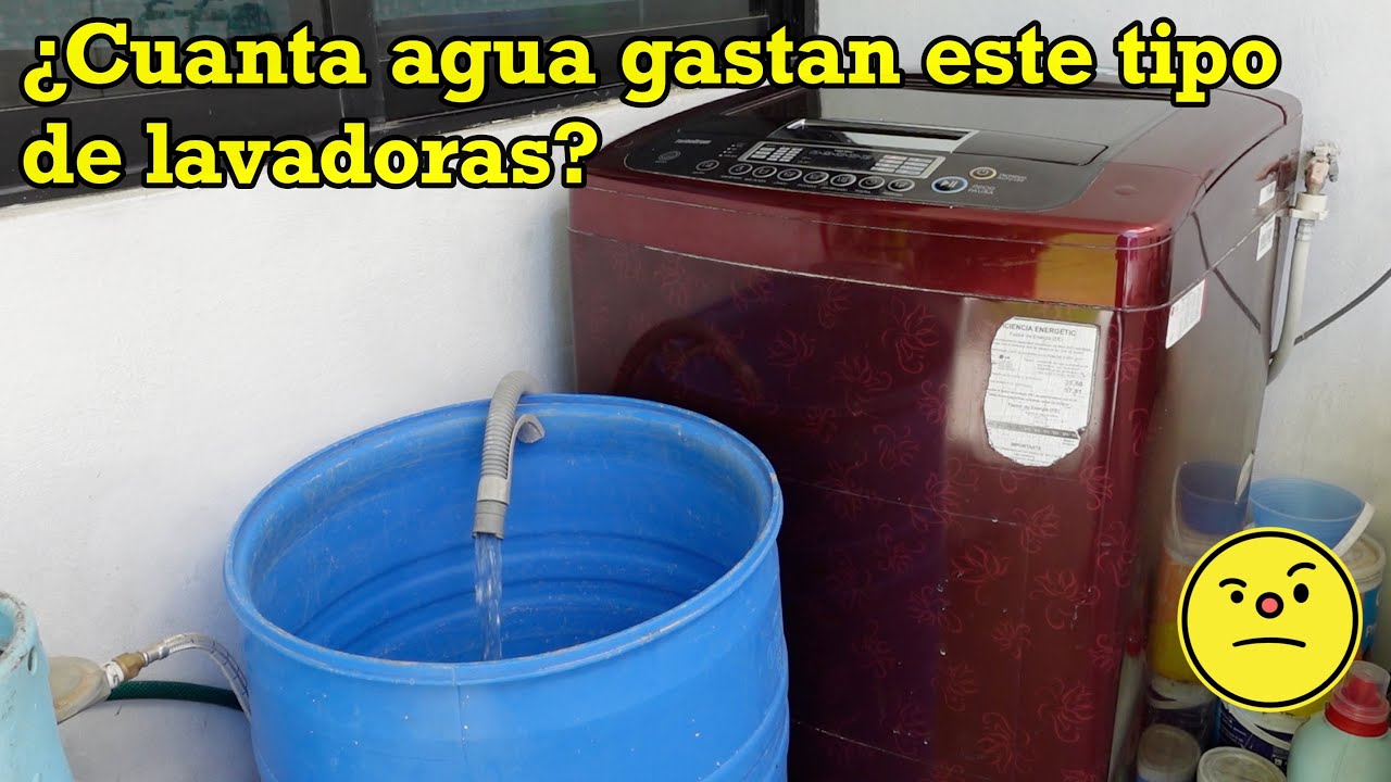 cuanto gasta una lavadora de agua