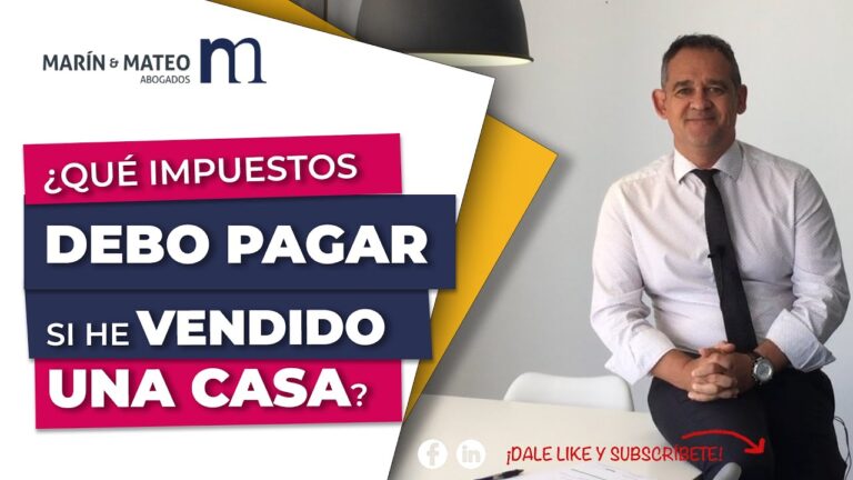 cuanto hay que pagar por la venta de un piso