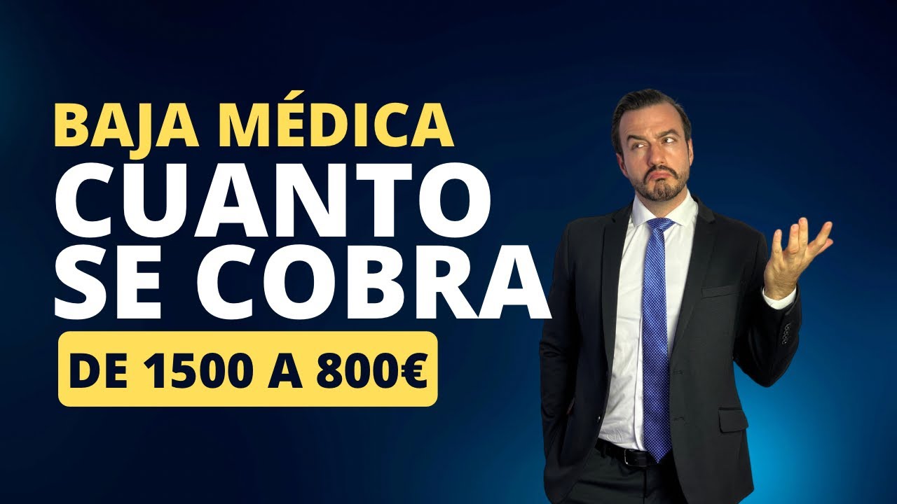cuanto se cobra por baja por enfermedad