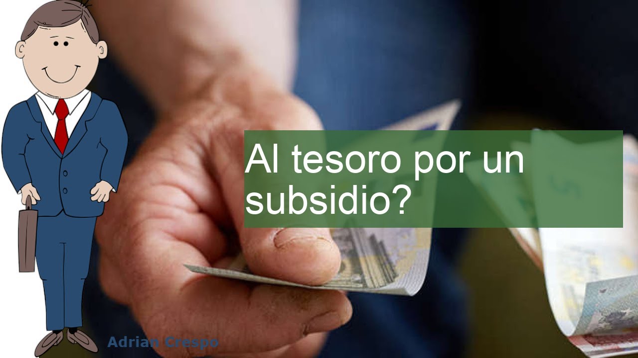 cuanto se paga a hacienda por una subvencion