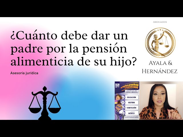 cuanto se paga de pension por un hijo