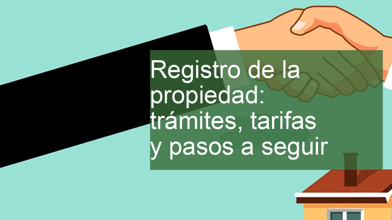 cuanto se paga en el registro de la propiedad