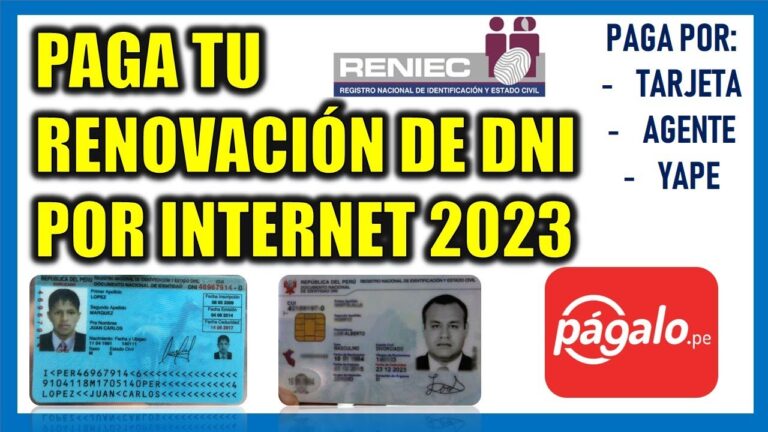 cuanto se paga para renovar el dni