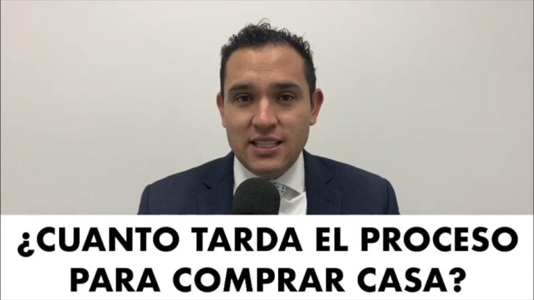 cuanto se tarda en comprar una casa