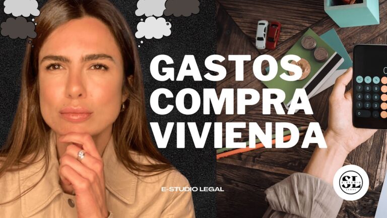 cuanto son los gastos de compra de una vivienda