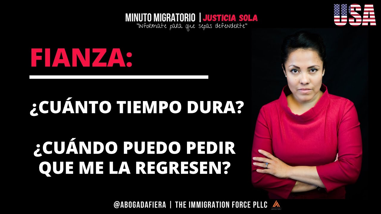 cuanto tarda la dga en devolver la fianza
