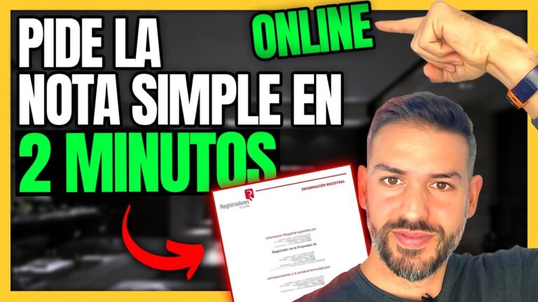 cuanto tiempo tarda una nota simple online