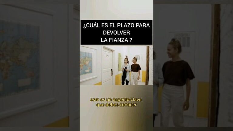 cuanto tiempo tienen para devolver la fianza